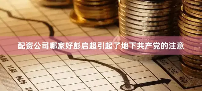 配资公司哪家好彭启超引起了地下共产党的注意